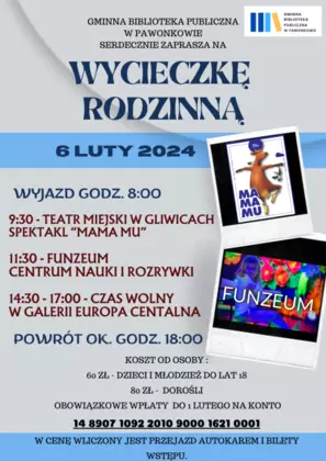 Wycieczka rodzinna do Gliwic