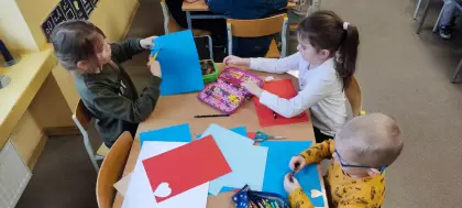 Zajęcia plastyczne.