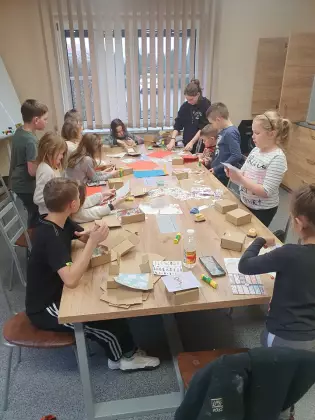 Zajęcia plastyczne.