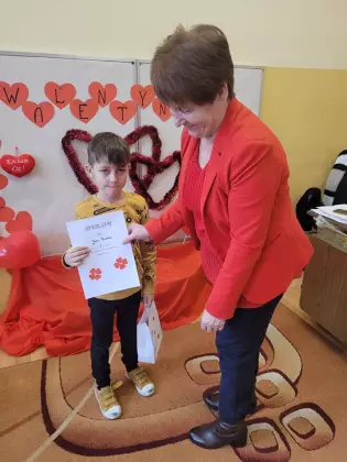 Konkurs walentynkowy.