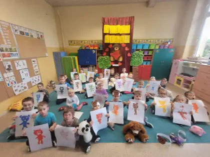 Dzieci w przedszkolu.