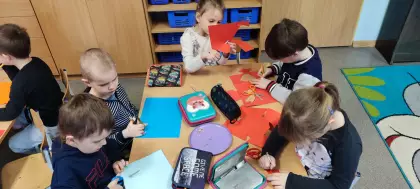 Dzieci w przedszkolu.