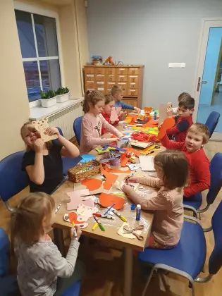 Zajęcia plastyczne.