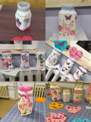 Dzień Babci i Dziadka w bibliotece w Gwoździanach