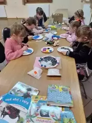 Ferie zimowe w świetlicy w Łagiewnikach Wielkich