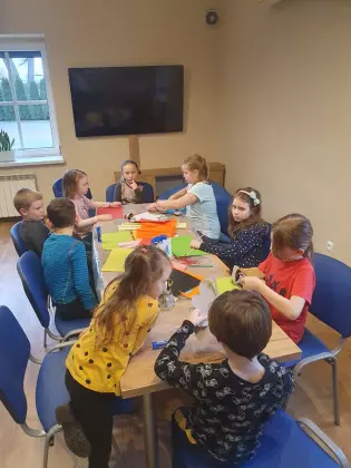 Zajęcia plastyczne.