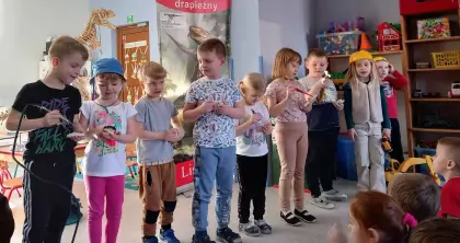 Dzieci w przedszkolu.