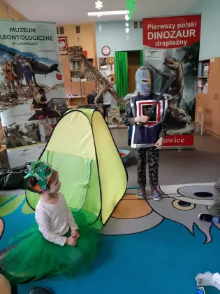 Przedstawienie w przedszkolu.