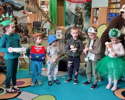 Dzieci w przedszkolu.