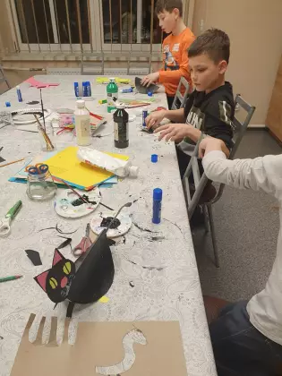 Zajęcia plastyczne.