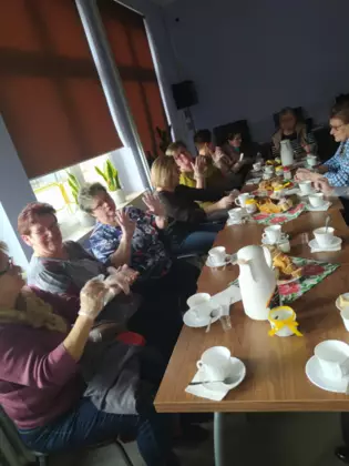 Zdjęcie uczestniczek warsztatów .