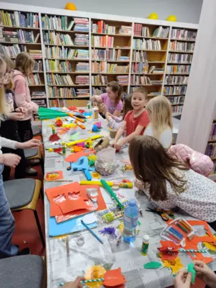 Dzień Kobiet w Bibliotece w Łagiewnikach Małych