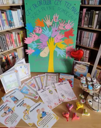 Gazetka biblioteczna.