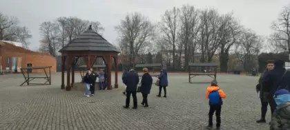 Wycieczka rodzinna. Zamek w Raciborzu.
