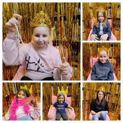 Kolaż zdjęć z zajęć.