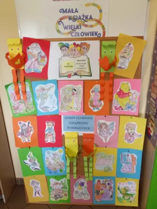 Gazetka biblioteczna.