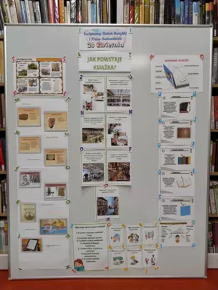 Gazetka biblioteczna.