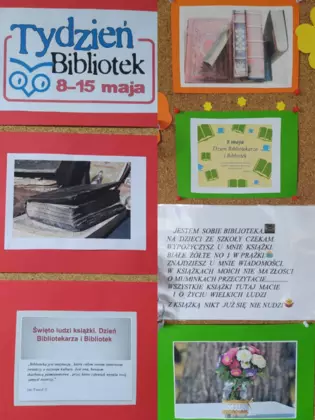 Gazetka biblioteczna.