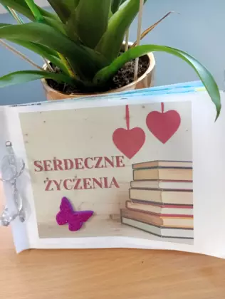 Lurka, którą dostała PAni z biblioteki z okazji Dnia bibliotekarza.