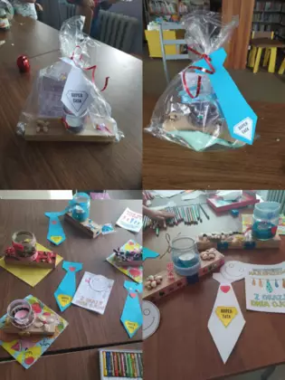 Kolaż zdjęć z zajęć.