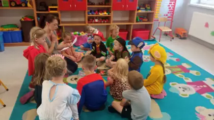 Zgadywanki na dywanie.