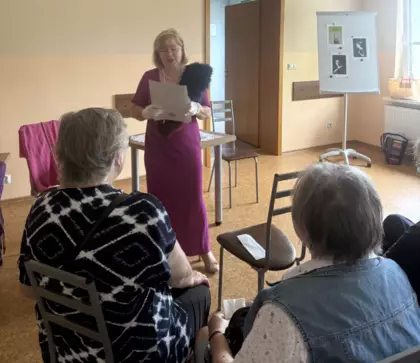 'Maria Pawlikowska-Jasnorzewska i ja' – poetycka kawiarenka z Panią Marią Dziuk