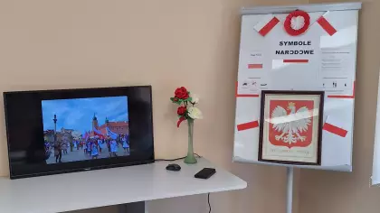 Prelekcja na temat symboli narodowych.
