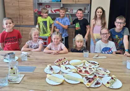 Zdjęcie grupowe po zajęciach.