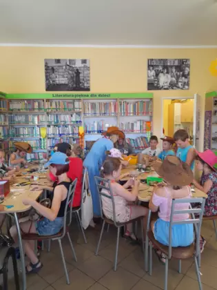 Zajęcia literacko-plastyczne w Kośmidrach