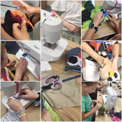 Warsztaty szycia sówek dla młodzieży