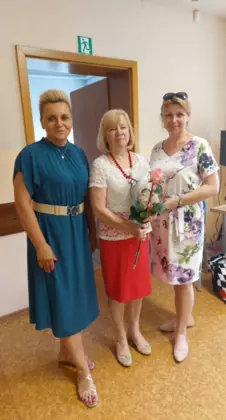 Wspólne zdjęcie uczestniczek spotkania.