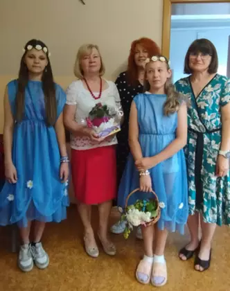 Wspólne zdjęcie uczestniczek spotkania.