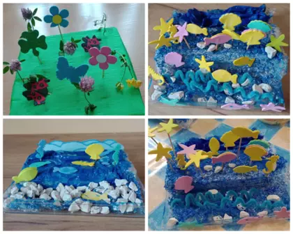 Wakacyjne zajęcia literacko-plastyczne w Lisowicach