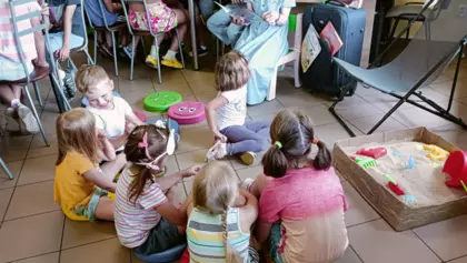 Zajęcia literacko-plastyczne w Kośmidrach