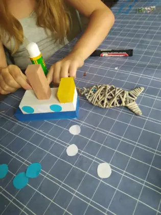 Zajęcia literacko-plastyczne w Gwoździanach