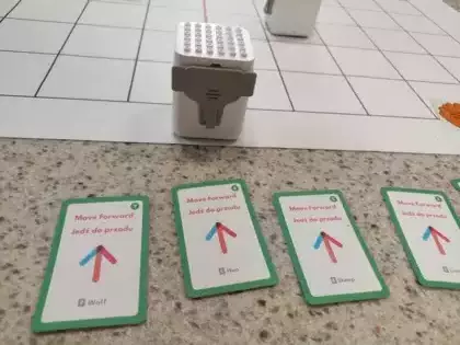 Genibot gotowy do programowania.