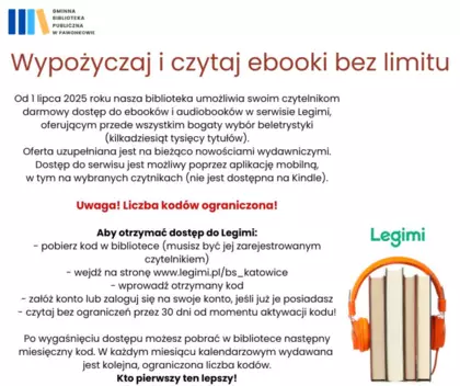 Legimi - ebooki i audiobooki bez limitu