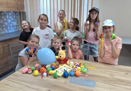 Kubuś, Balonik i Gniotkowe Stworki - zajęcia w Pawonkowie