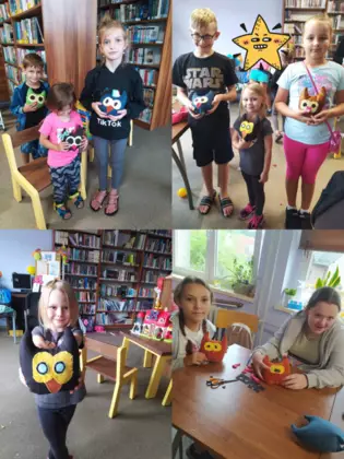 Kolaż zdjęć z zajęć.