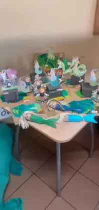 Prace plastyczne dzieci.