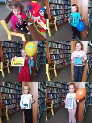 Dzień Przedszkolaka i zajęcia literacko-plastyczne w Gwoździanach