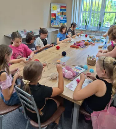 Warsztaty szydełkowania w Pawonkowie
