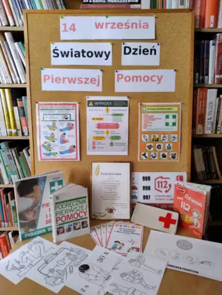 Gazetka biblioteczna.