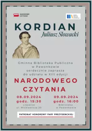 Narodowe czytanie 2024