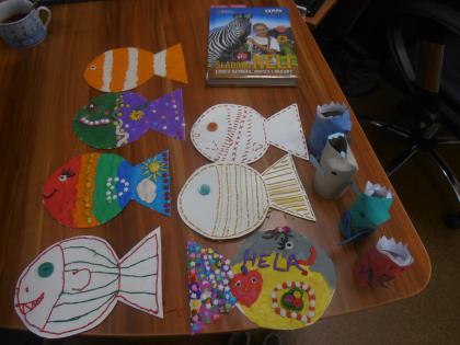 Wakacje w bibliotece w pawonkowie