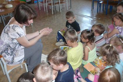 Prezentacja nowości książkowych dla najmłodszych w przedszkolu