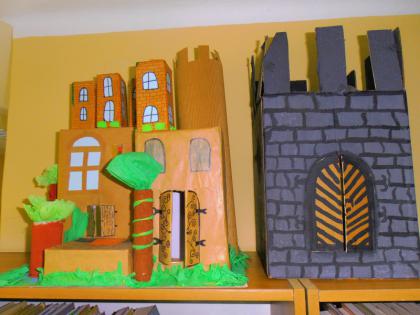 Zamek lukrecji - lekcja biblioteczna