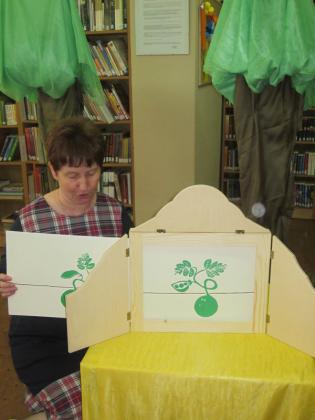 Teatrzyk dla przedszkolaków w bibliotece w lisowicach