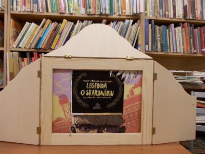 Teatrzyk kamishibai w łagiewnikach małych