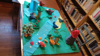 Ferie w bibliotece w gwoździanach